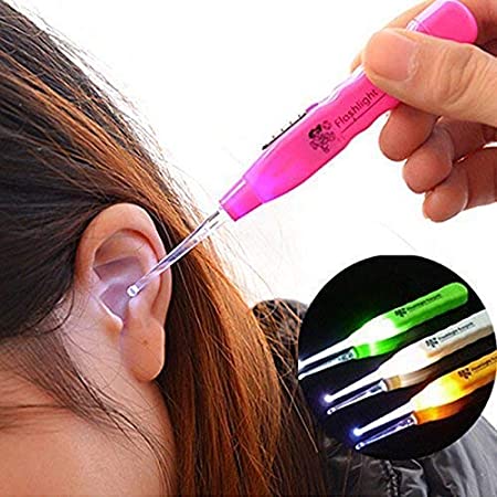 Ear Pick Earwax with LED Light Cleaning and Removal Tool