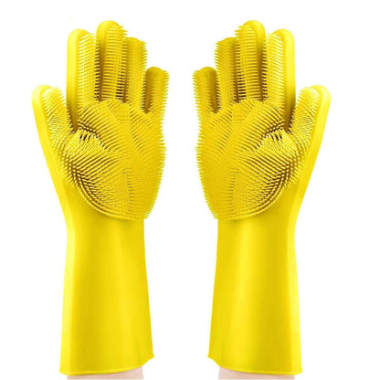 Gloves - Magic Silicone Cleaning Gloves ( 1 Pair )