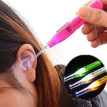 Ear Pick Earwax with LED Light Cleaning and Removal Tool